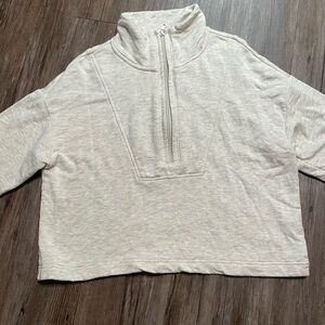 Aerie Heathered Gray Pullover